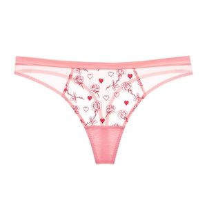 Understance Kenza thong (X3) set in flamingo pink NWT